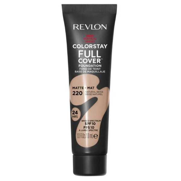 Revlon ColorStay Full Cover Matte Foundation 30mL - 220 Natural Beige