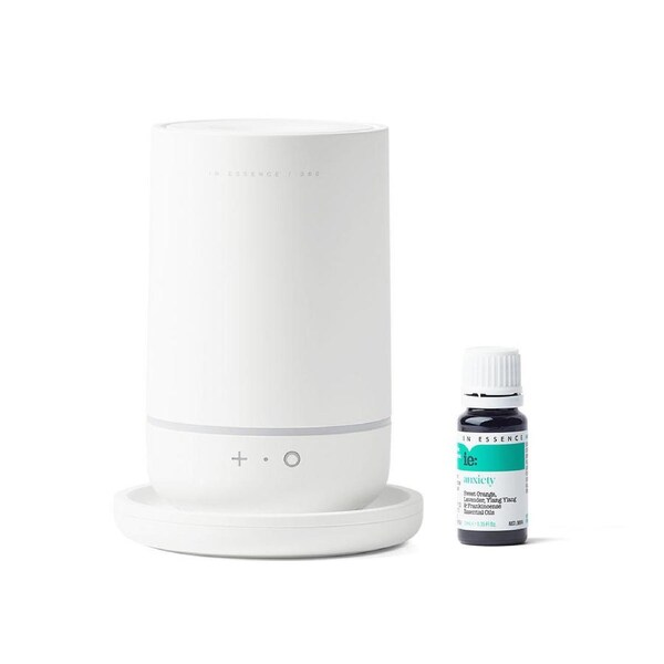 In Essence ie: Anxiety & 360 Diffuser Bundle - Blanc