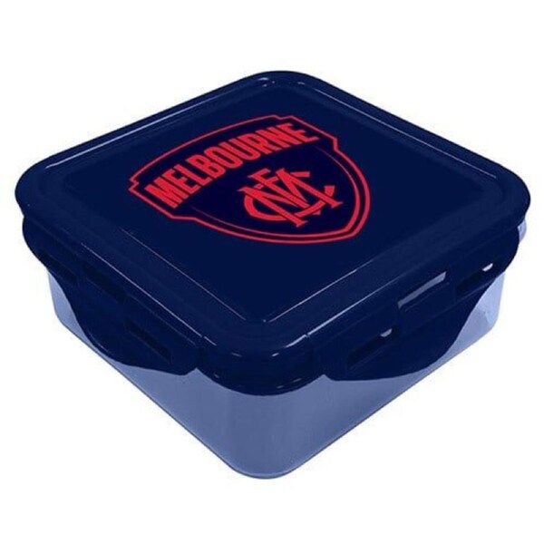 Melbourne Demons AFL Sandwich Snack Container Lunch Box