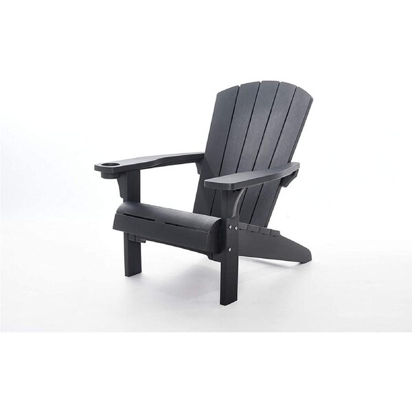 Keter Alpine Adirondack Chair - Graphite