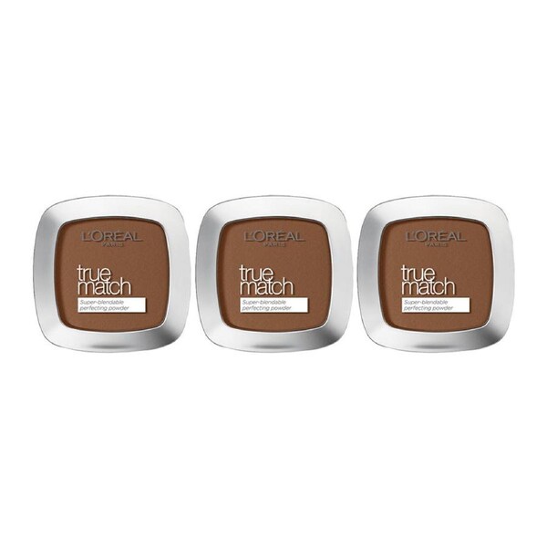 L'Oreal True Match Powder 9g 9N DEEP NEUTRAL - 3 pack