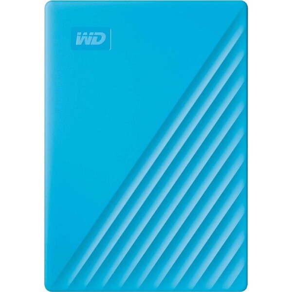 WD My Passport 2TB USB 3.0 Portable Hard Drive - Blue