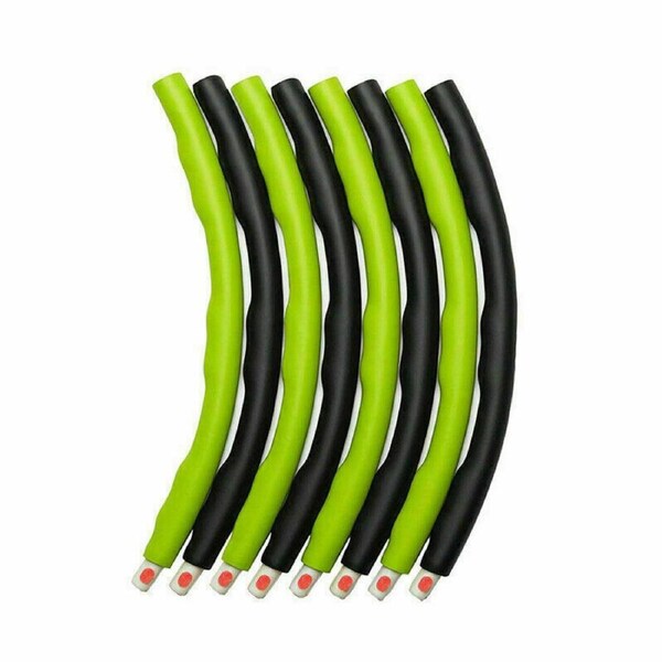 100CM Foam Padded Weighted Waist Fitness Hula Hoop Body Massage Exercise Hoola