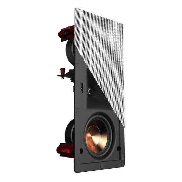 Klipsch PRO-24RW LCR Dual 4" Minimal Footprint 120W/8ohm In-Wall Speaker White
