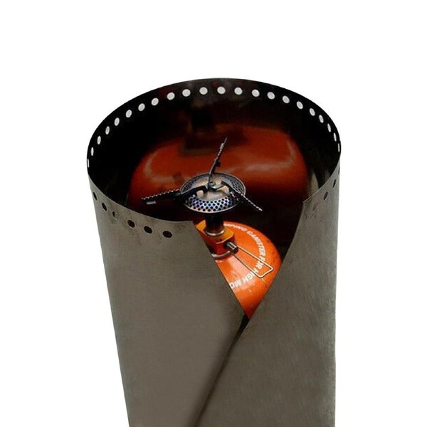 Camping Outdoor Cookware Portable Windshield Screen Made Titanium