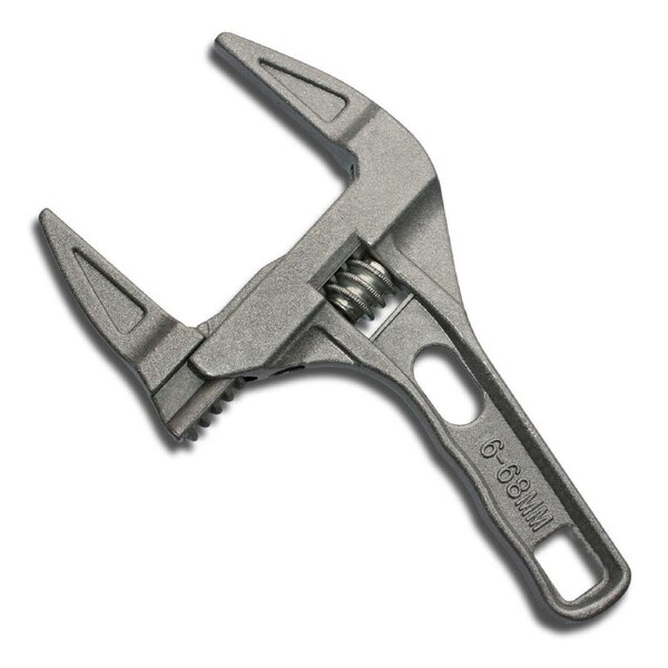 Adjustable Shifting Sanitary Jaw Opening Wrench Spanner Plumbing Tool - 68mm
