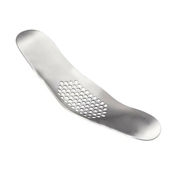 Kitchen Home Stainless Steel Garlec Press Squeezer Crusher