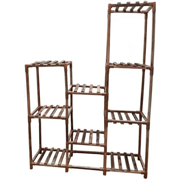 Outdoor Garden Plant Stand Shelving Flower Pot Organizer