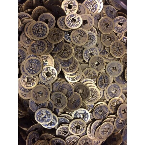 20 Pieces Brass Lucky Coins Chinese Ancient Chinese Coins Fengshui