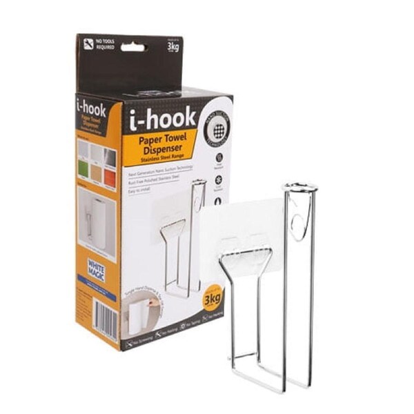 i-Hook Stainless Steel Paper Towel Dispenser