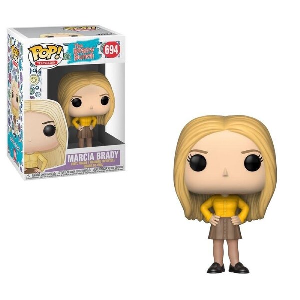 Pop! Funko 10cm Brady Bunch Marcia Brady #694 Collectables Vinyl Figurine 3y+