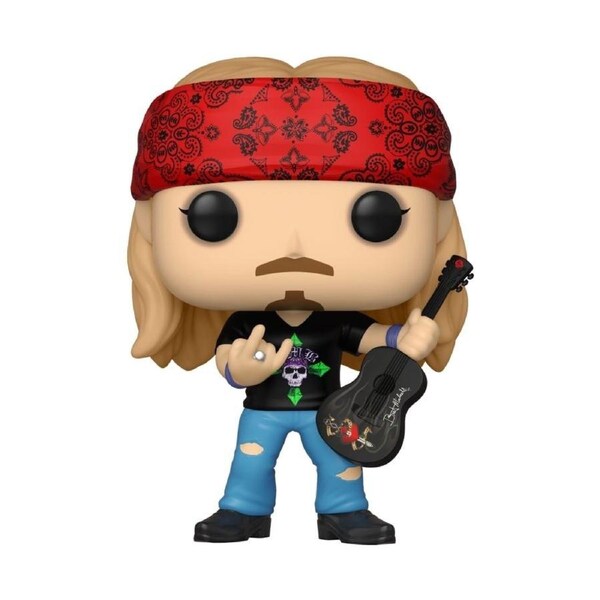 Pop! Funko 10cm Bret Michaels Bret Michaels #207 Collectables Vinyl Figurine 3y+