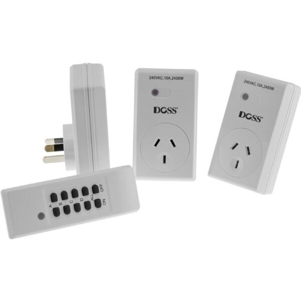 DOSS MRC03V2 MAINS OUTLET REMOTE CONTROLLER