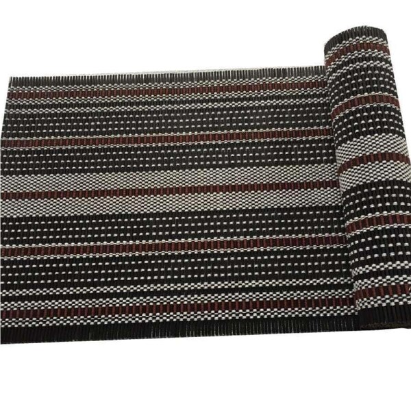 Talon Bamboo Runner & Placemat Burgundy