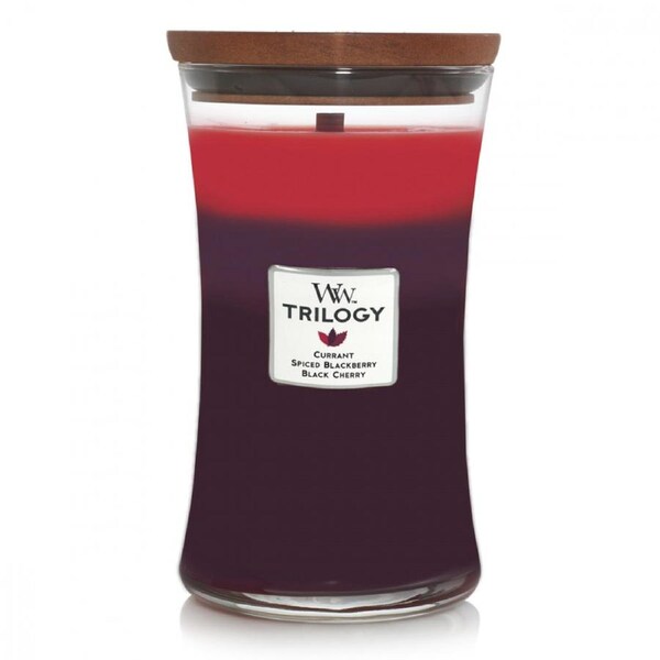 WoodWick Candle - Large Trilogy Sun Ripened Berries
