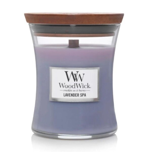 WoodWick Candle - Medium Lavender Spa