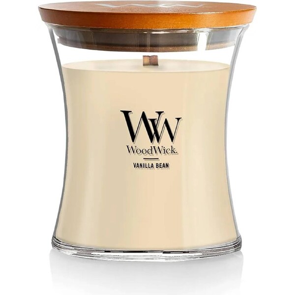 WoodWick Candle - Medium Vanilla Bean