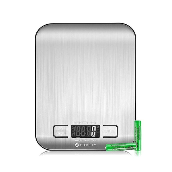 Etekcity Digital Food Scale Kitchen Cooking Baking Meal Prep Dieting Keto Steel