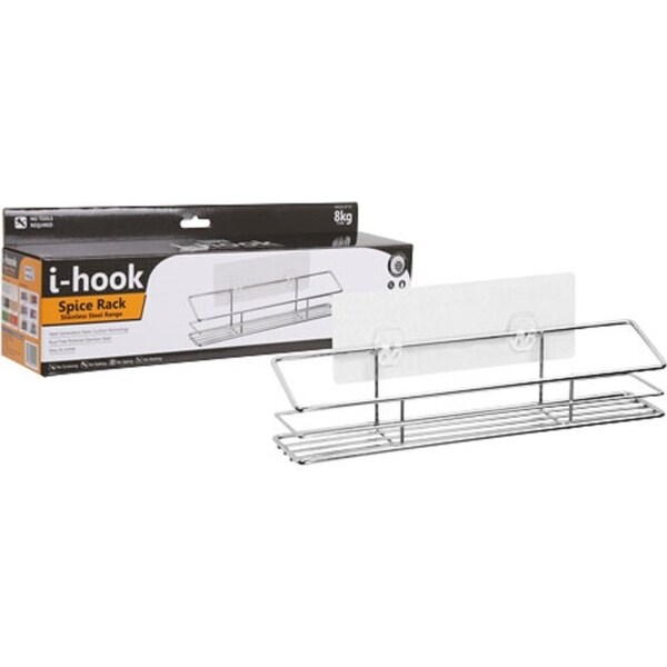 i-Hook Stainless Steel Kitchen Spice Rack