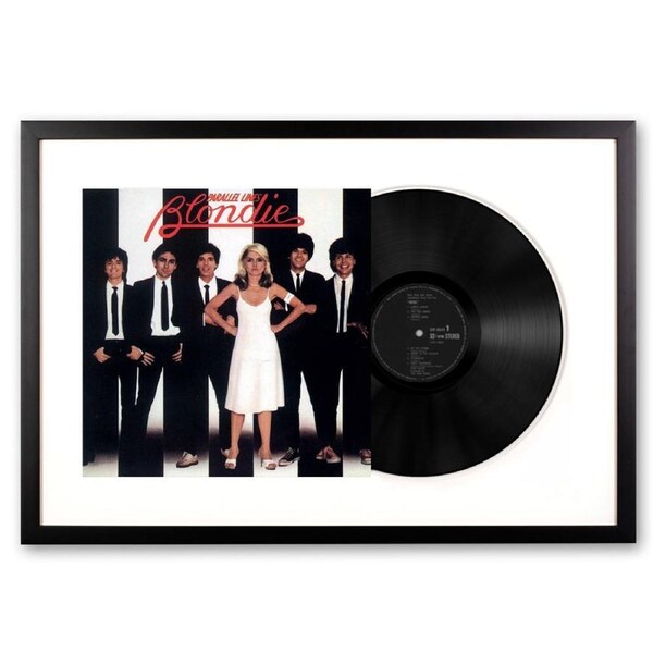 Framed Blondie - Parallel Lines - Vinyl Album Art