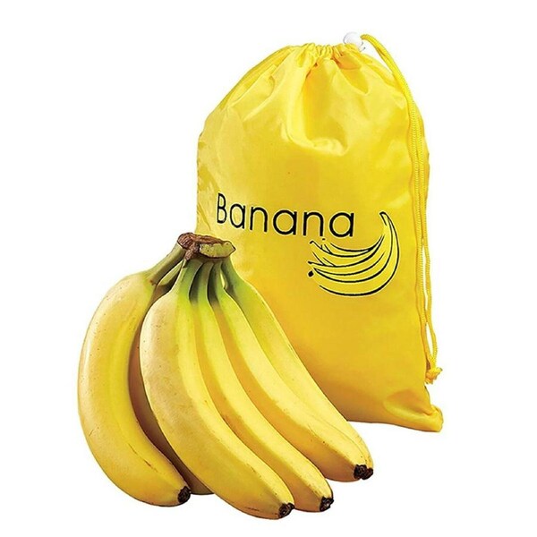 Banana Insulated Bag Food Storage Bag Reusable Banana Storage Bags 38cmx28cm