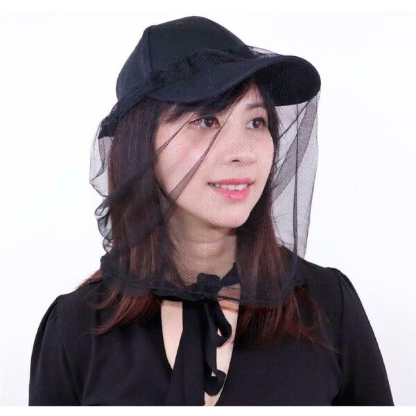 3X Mosquito Fly Head Net Insect Mesh Hat Bee Bug Mozzie Protector Outdoor Fishing