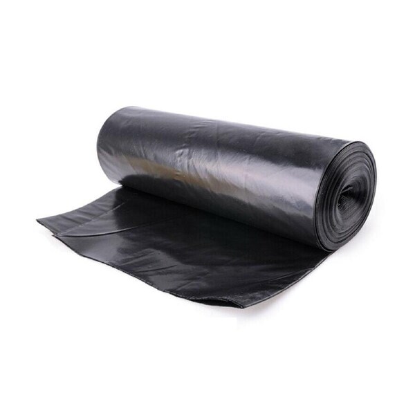 Heavy Duty 50PCE 76L Black Garbage Bin Liner & Garden Bags