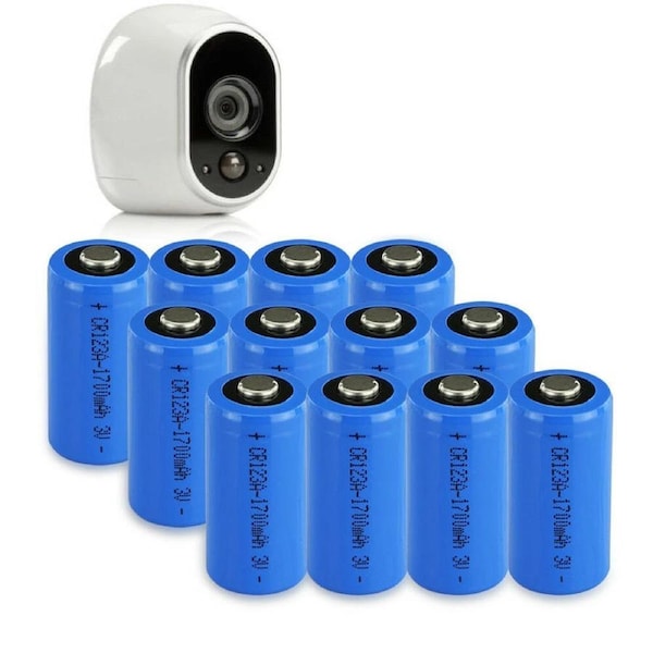 12X CR123A Battery For Netgear Arlo Security Camera VMS3330 3430 3230 3310