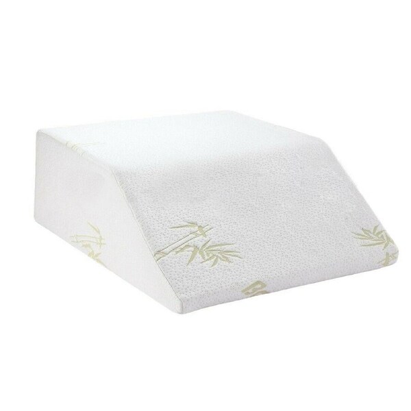 Wedge Elevation Pillow Cool Gel Memory Foam Leg Raiser Support Cushion