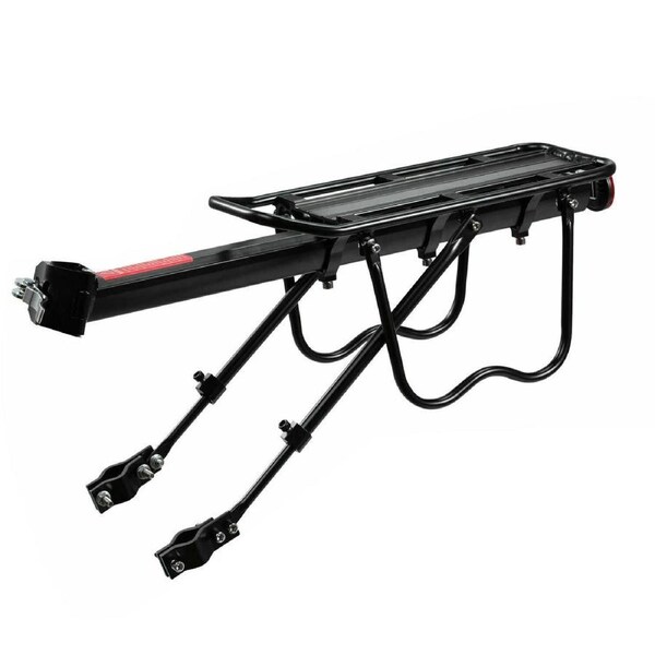 Bike Rear Rack Seat Luggage Carrier Bicycle Mountain Mount Pannier Black