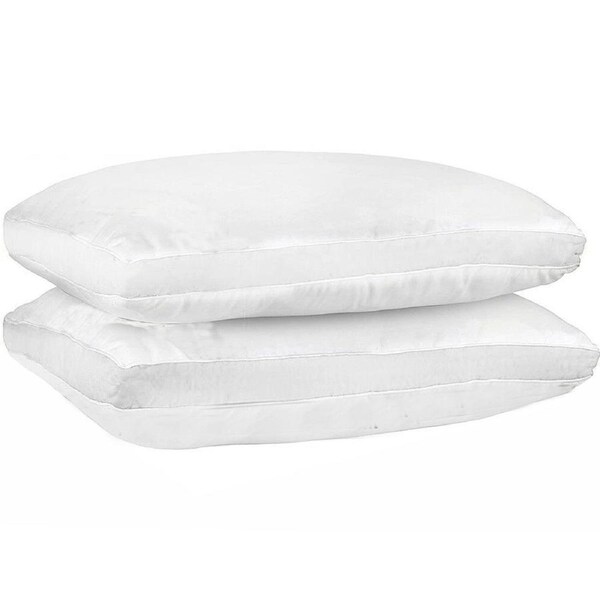 2x King Size Microfibre Pillow 90x50cm Altern to Feather Duck Down Hotel