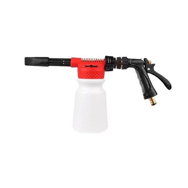 900ML Car Foam Gun Sprayer Hose Pipe Lance Pressure Soap Water Wash Cleaning