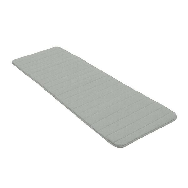 Grey Bathroom Mats Floor Bath Shower Rug Anti Slip Toilet Carpet Meomory Foam