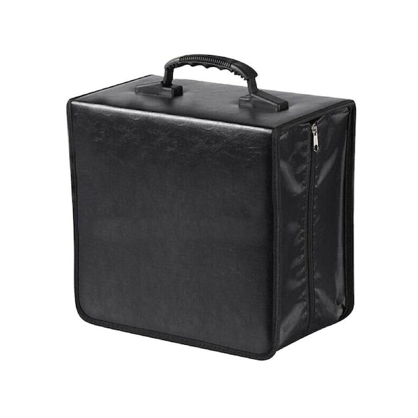 520Disc CD Holder Box DVD Case Storage Wallet Organizer PU Leather Bag Sleeves