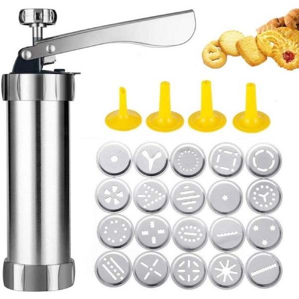 Biscuit Cookie Press Cookie Maker Machine Kit Biscuits Making Tool Spritz Dough