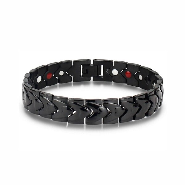Titanium Strong Magnetic Bracelet - Black