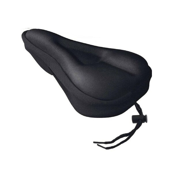 Bike Comfort Soft Gel Pad Comfy Cushion Saddle Seat Cover Bicycle Cycle