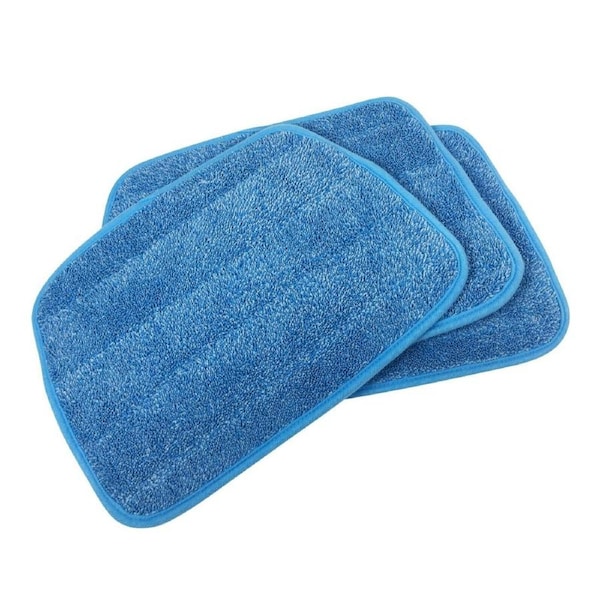 3 x Steam Mop Pads for Euroflex Monster Floor Steamer EZ1-R EZ2 SC1Z1 Vapour M2R