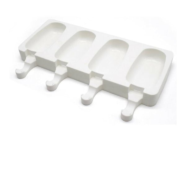 Silicone Ice Cream Maker Lolly Frozen Mould DIY Tool Mold Pole Popsicle Block