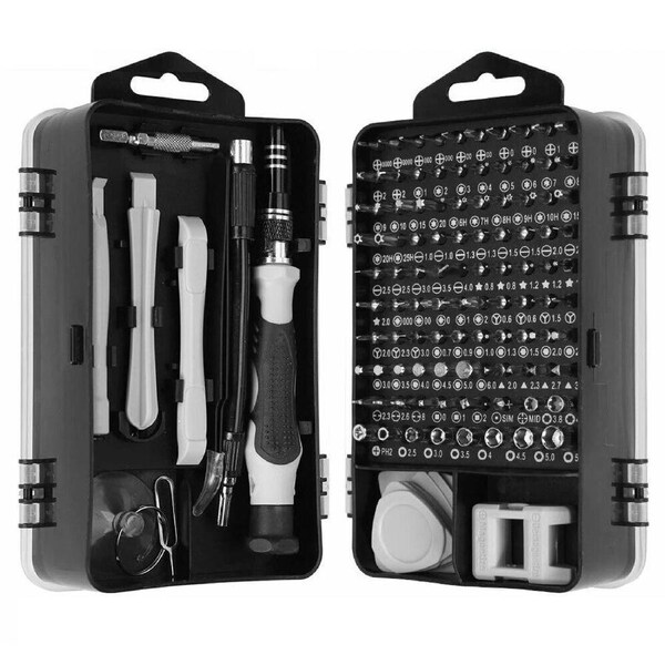 115 IN 1 Precision Screwdriver Set Phone PC Laptop Repair Tool Kit Screw Driver