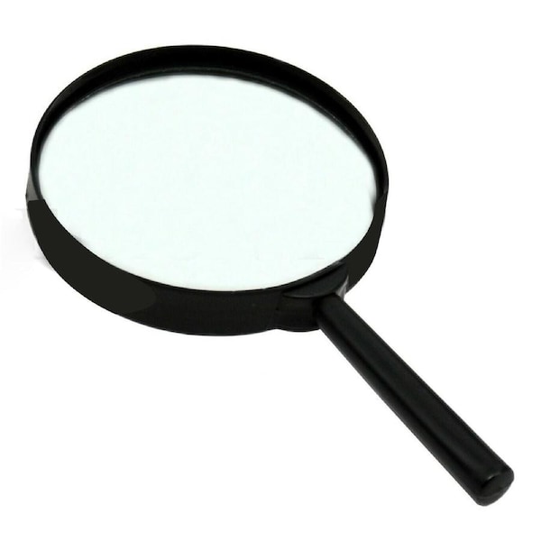 Magnifying Glass Large 10cm X 3 High Optical Clarity Lens handheld handle Loupe