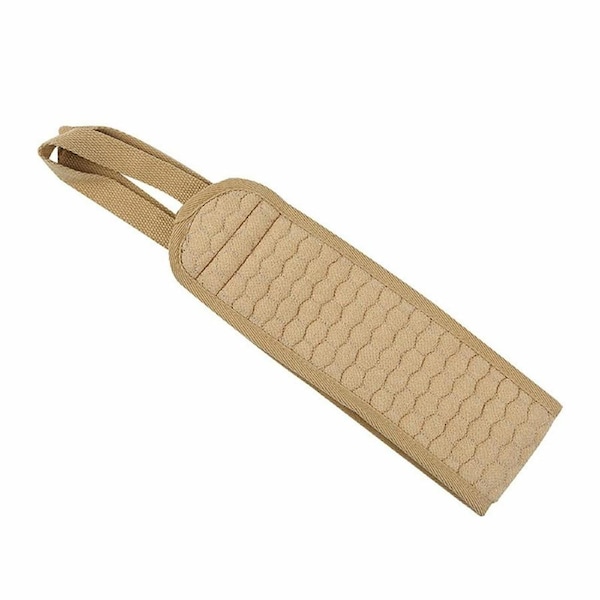 1X Exfoliating Back Scrubber Bath Shower Strap Loofah Spa Skin Body Sponge Brush