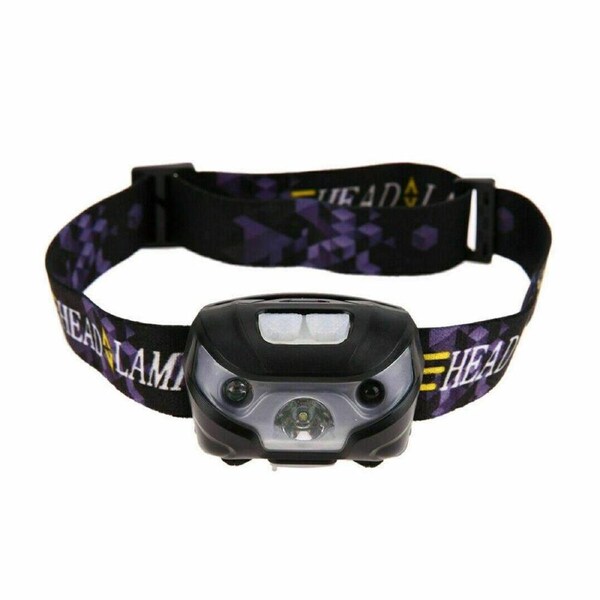 Waterproof Head Torch LED Headlamp Flashlight USB Rechargeable
