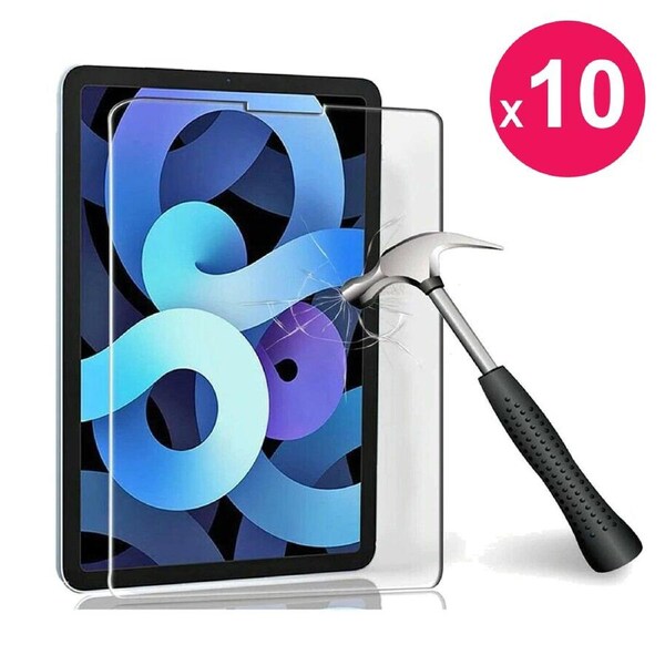x10 Tempered Glass for Apple iPad Air 4 10.9 Inch Screen Protector 2020 2021