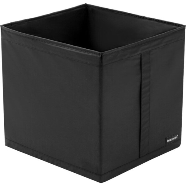 Boxsweden Kloset 34x3cm Home Storage Collapsible Organiser Cube Large Black