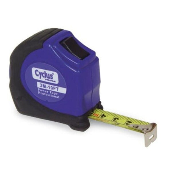 Cyclus Tools Measuring Tape 3.00M/10 Feet Reverse Lock