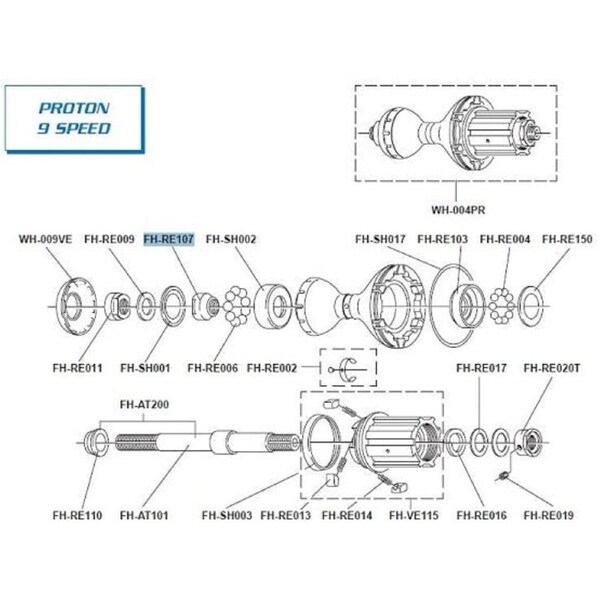Campagnolo Left Fixing Bolt FH-Mi002