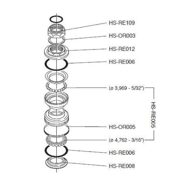 Campagnolo O-Ring Hs-RE006