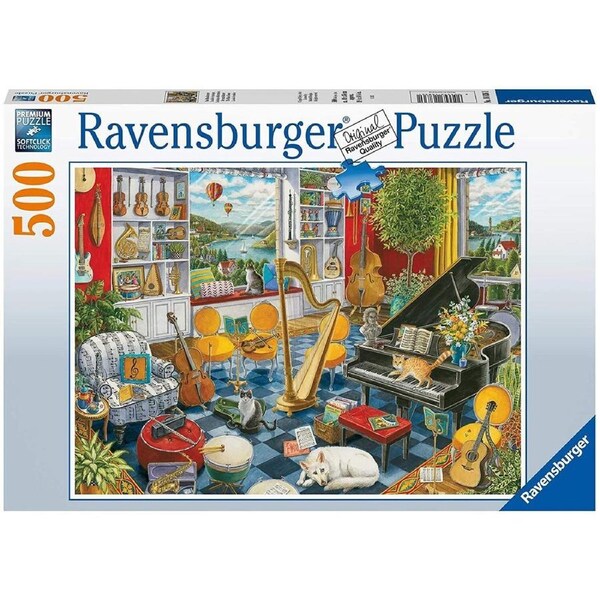 Ravensburger - Ingrid Slyder The Music Room Puzzle 500 Piece