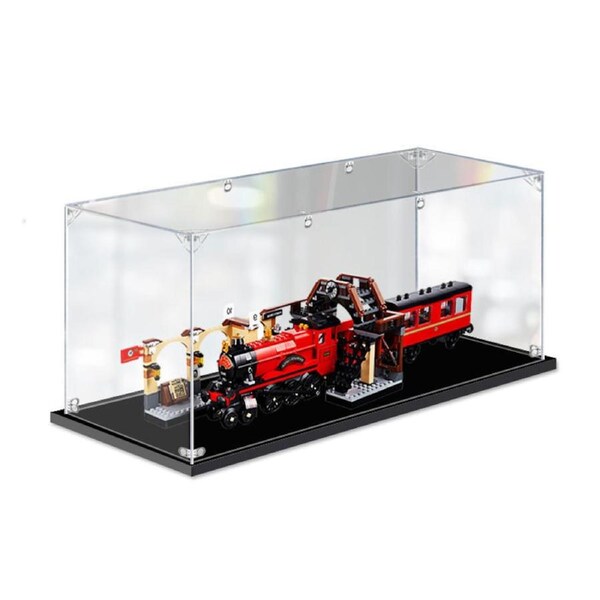 Acrylic Display Case for LEGO 75955 Harry Potter Hogwarts Express Figure Storage Box Dust Proof Glue Free
